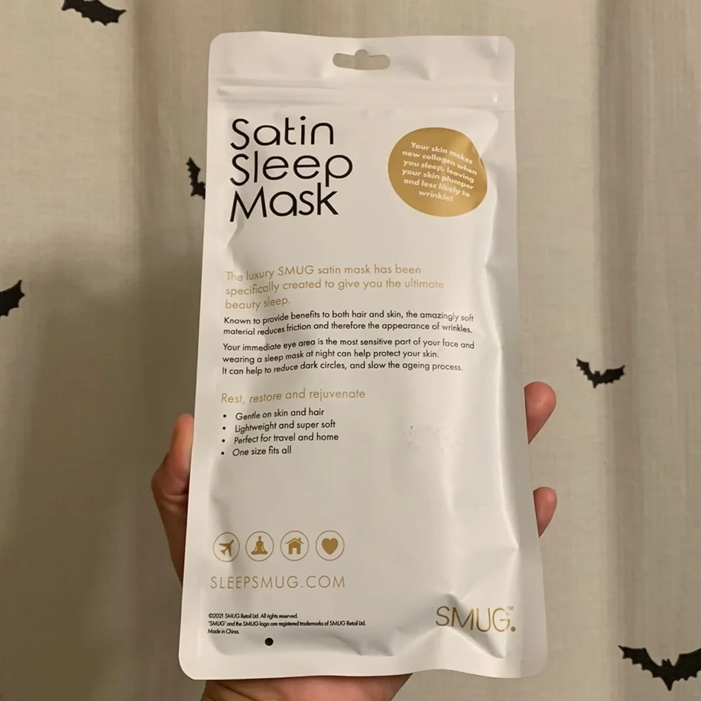 SMUG Satin Sleep Mask - Picture 4 of 4